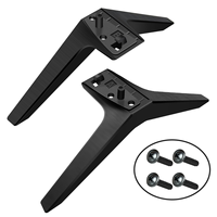 TV Stand for LG TV Legs Replacement TV Stand Legs for LG 49 50 55Inch TV 50UM7300AUE 50UK6300BUB 50UK6500AUA with Screw