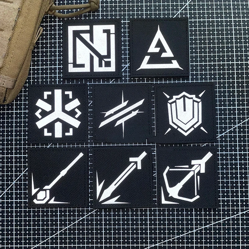 Reflective Tomorrow's Ark Operator Profession Patch Medical Special Auxiliary Warlock Pioneer Reload Guard Sniper Tactical Badge