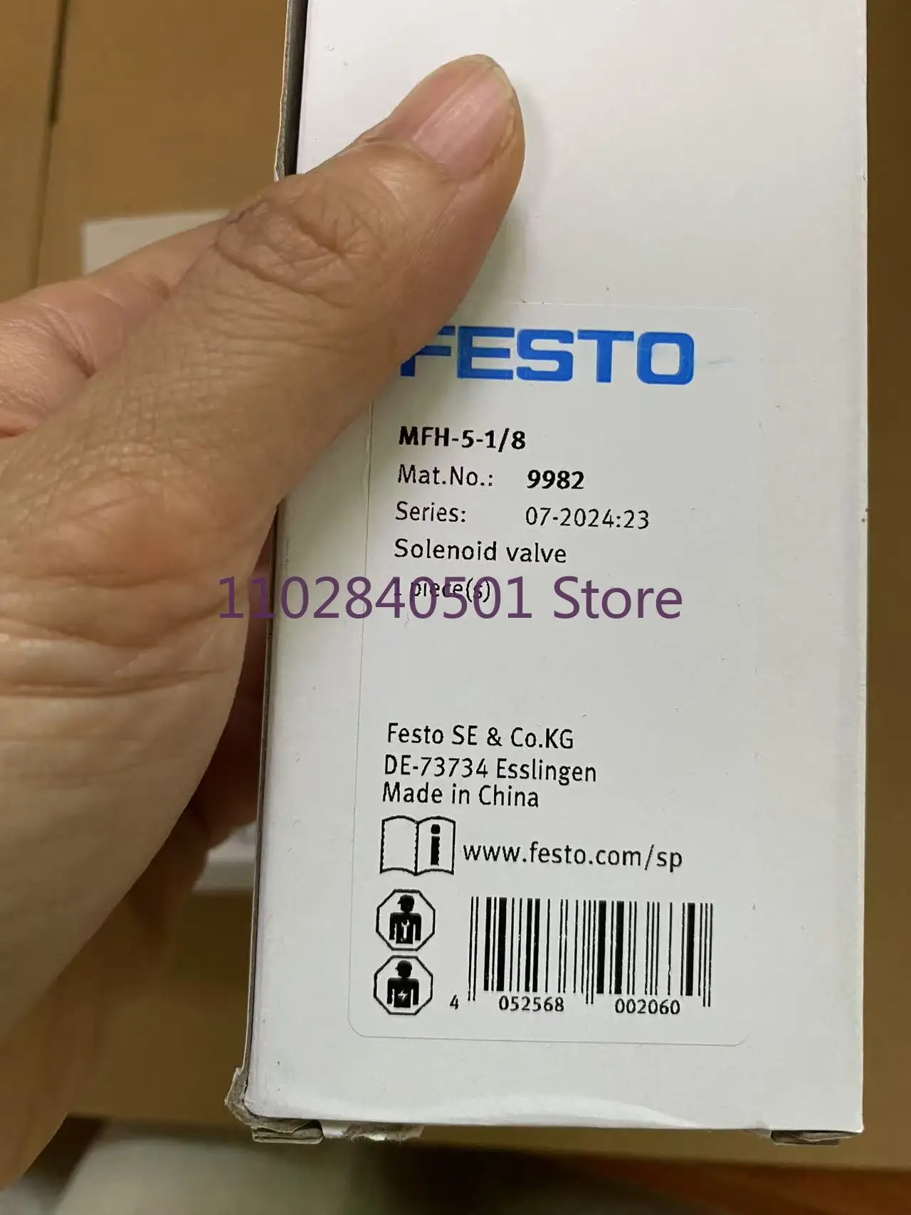 Two position five way solenoid valve MFH-5-1/4-B MFH-5-1/8-B 15901/19758 MFH-5-1/8 9982 MFH-3-1/4 6211 MLH-5-1/8-B 533137