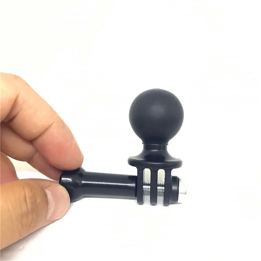 Base de cabeça tripé bola com parafuso, rotação de 360 graus, adaptador para GoPro Hero 6, 5, 4, 3 +, 3, 2, 1, Sjcam, Xiaomi, YI
