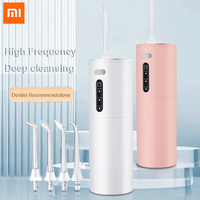 XIAOMI MIJIA Oral Irrigator USB Rechargeable Dental Flosser Portable Dental Water Flosser Irrigator Dental Teeth Cleaner 3 Modes