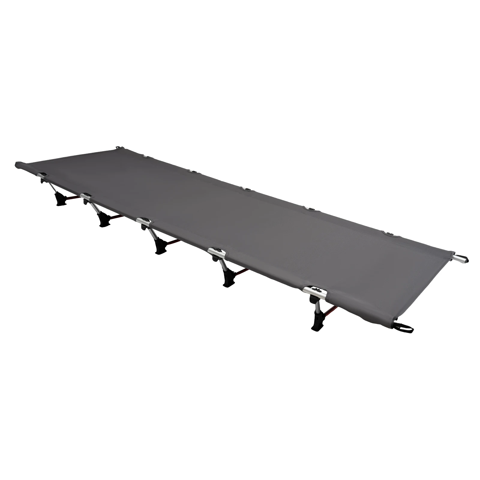 190*65*15cm tragbares Campingbett, 150kg belastbare Outdoor-Klappliege, Campingliege mit Tragetasche für Picknicks, Basislager, Trekking