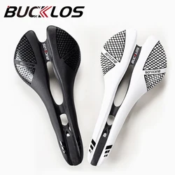 BUCKLOS Carbon Fiber Bicycle Saddle Superlight Comfortable Bicycle Seat Cushion Universal Road Mountain Bike Saddle Bicycle Part