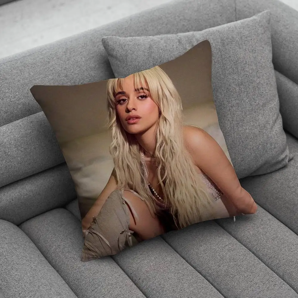 C-Camila Singer C-Cabello Creative patterned pillowcases for interior decoration office living room home