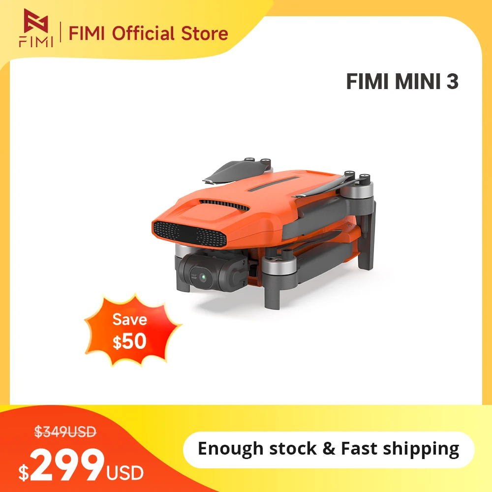 FIMI Mini 3 pro drone X8 Mini v2 Drone with camera 4k remote control helicopter 3-axis Gimbal 249g helicoptero controle remoto