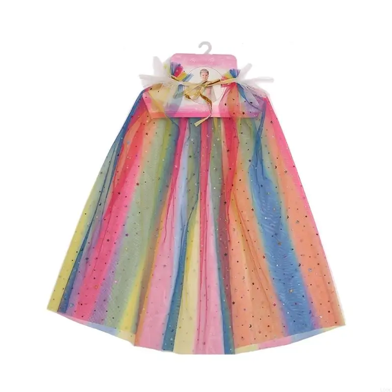 Kids Unicorns Cloak And Skirt Outfit With Pumpkin Hairband Childrens Halloween Costume For Themed Parties Y166 view 5