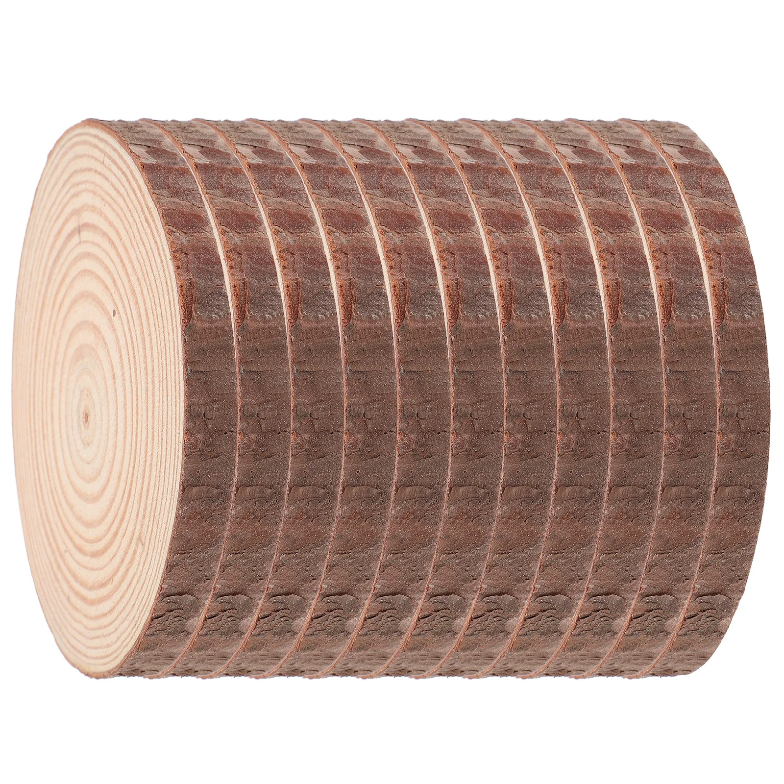 

12Pcs Unpainted Wood Slices for DIY Crafts and Heat Resistant Coasters Wood Slices DIY Crafts Accessory Cup Pad