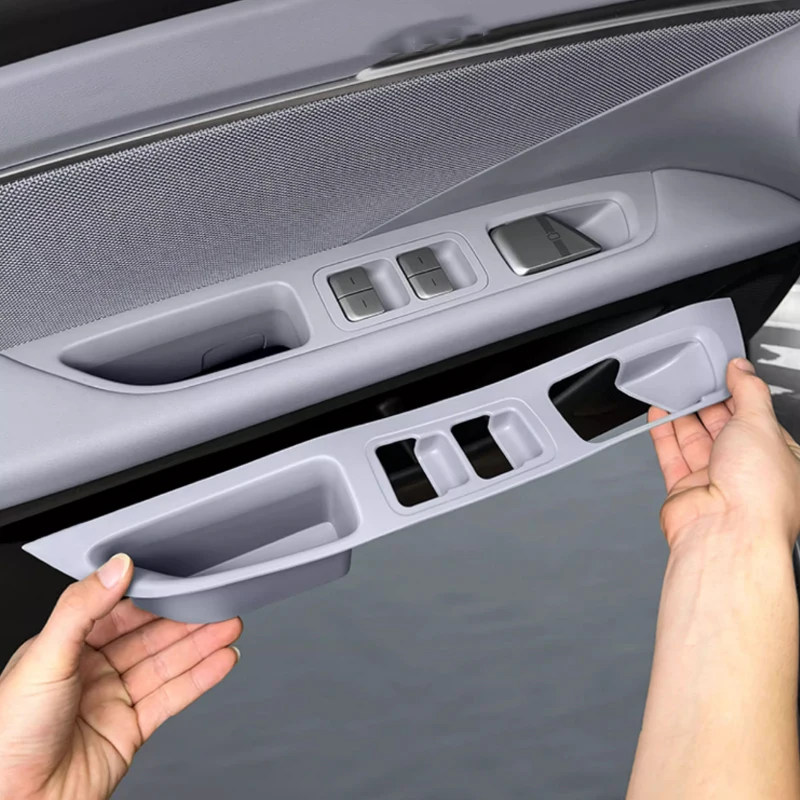 

For XPeng MONA M03 2025 2026 Lift Panel Silicone Protective Pad Door Handle Storage Box Interior Modification Supplies
