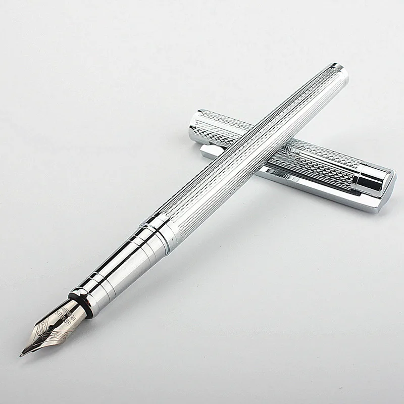 Luxury Quality Jinhao 126 Platinum Fountain Pen Financial Office Student School Stationery Supplies Ink Pens