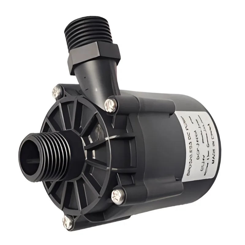 24V drum DC brushless booster pump 60W fish pond nozzle water heater 30W circulating cleaning micro filter