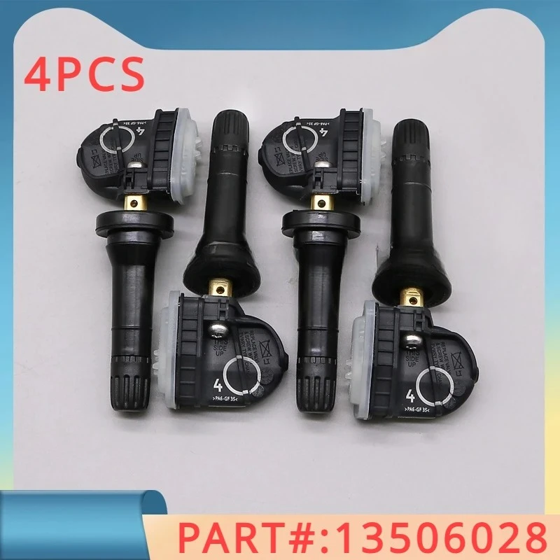 

4 шт. система контроля давления в шинах TPMS для Opel Adam Ampera Antara Astra J K Corsa Insignia Meriva Mokka Zafira C 13506028