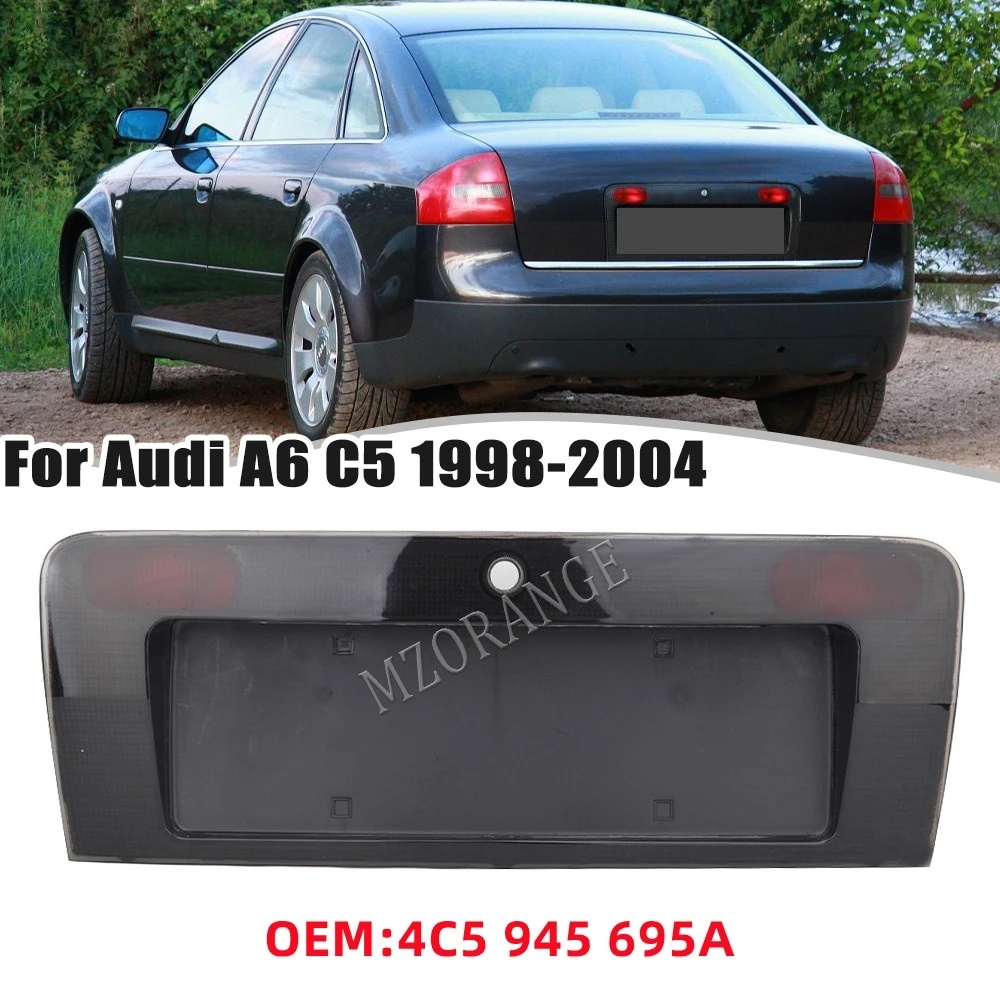 

Задняя крышка освещения номерного знака для Audi A6 C5 1998 1999 2000 2001-2004 4C5945695A ABS Сменные аксессуары
