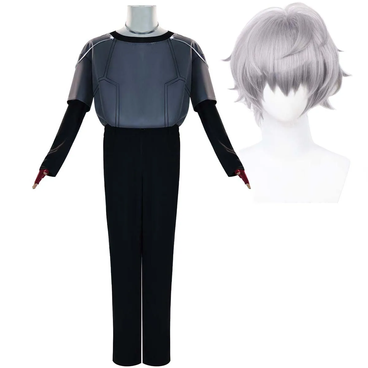 

Мужская вечеринка аниме Alien Stage Till Косплей R6 наряд костюм или парик