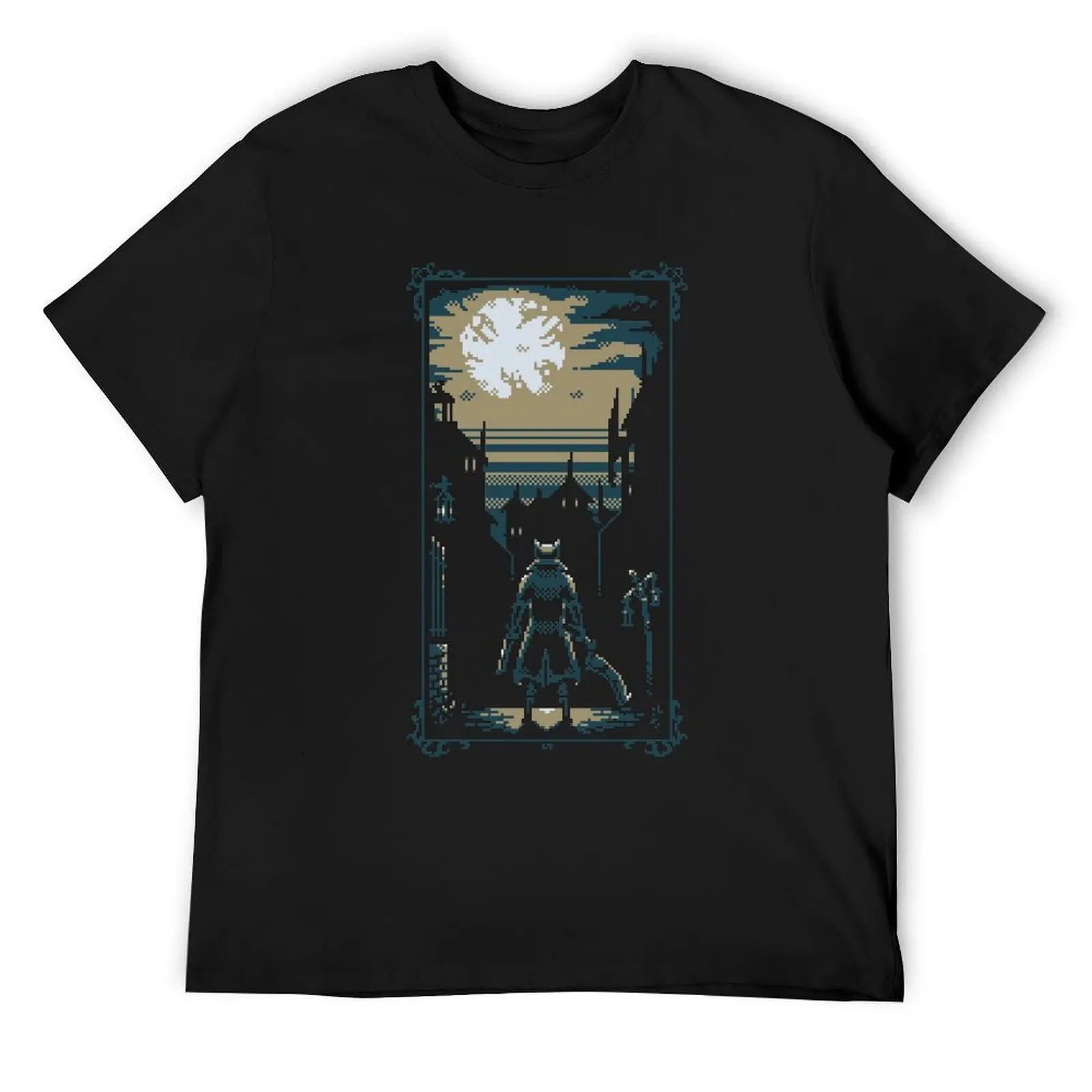 

Bloodborne PixelFrame T-Shirt plus size tops customs design your own graphic tee shirt sweat fruit of the loom mens t shirts