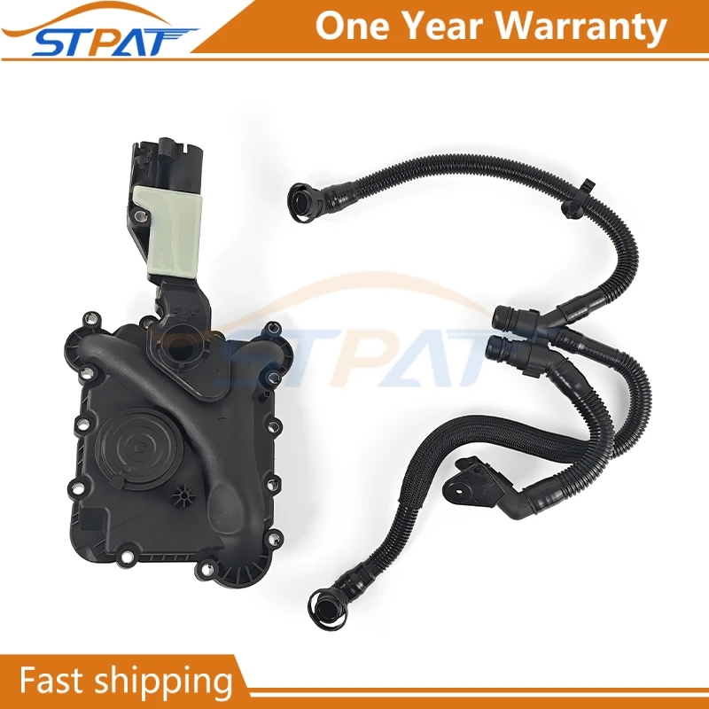 STPAT New 06E 103547 Q 06E 103217 Wąż odpowietrzający separatora oleju AC PCV do 3.0T Audi Q7 A4 A5 VW Touareg 06E 103547 F 06E103