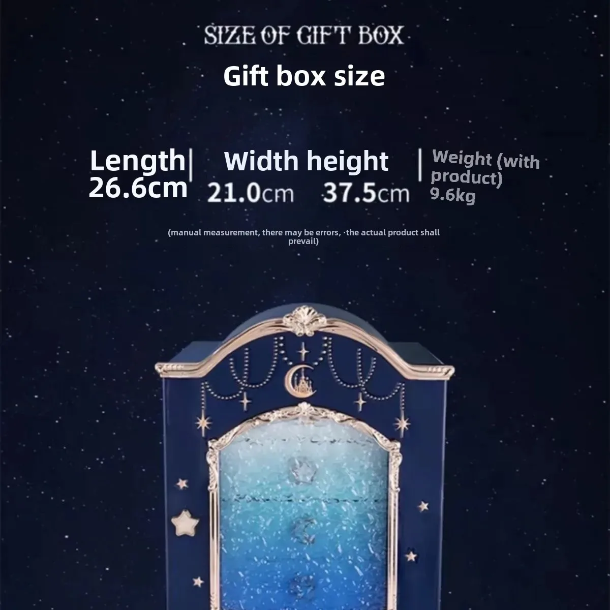 

MJY stylish simple and exquisite moonlight mermaid series (box only)