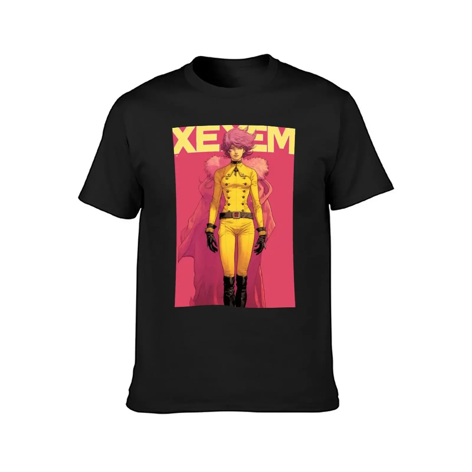 XEXEM-T-Shirt Vintage Personnalisé pour Homme, Vêtement Graphique