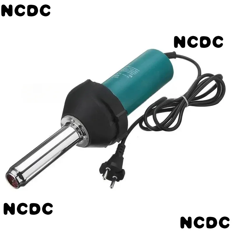 

1080W 220V 50Hz plastic hot welding with pencil nozzle & flat tip & amp pressure roller heat gun kit Ma