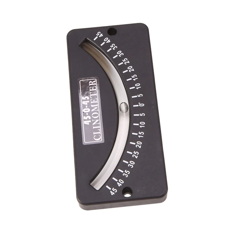 

ABLK 45-0-45 Inclinometer Mini Protractor Inclinometer Angle Measuring Instrument Tilt Gauge Slope Meter
