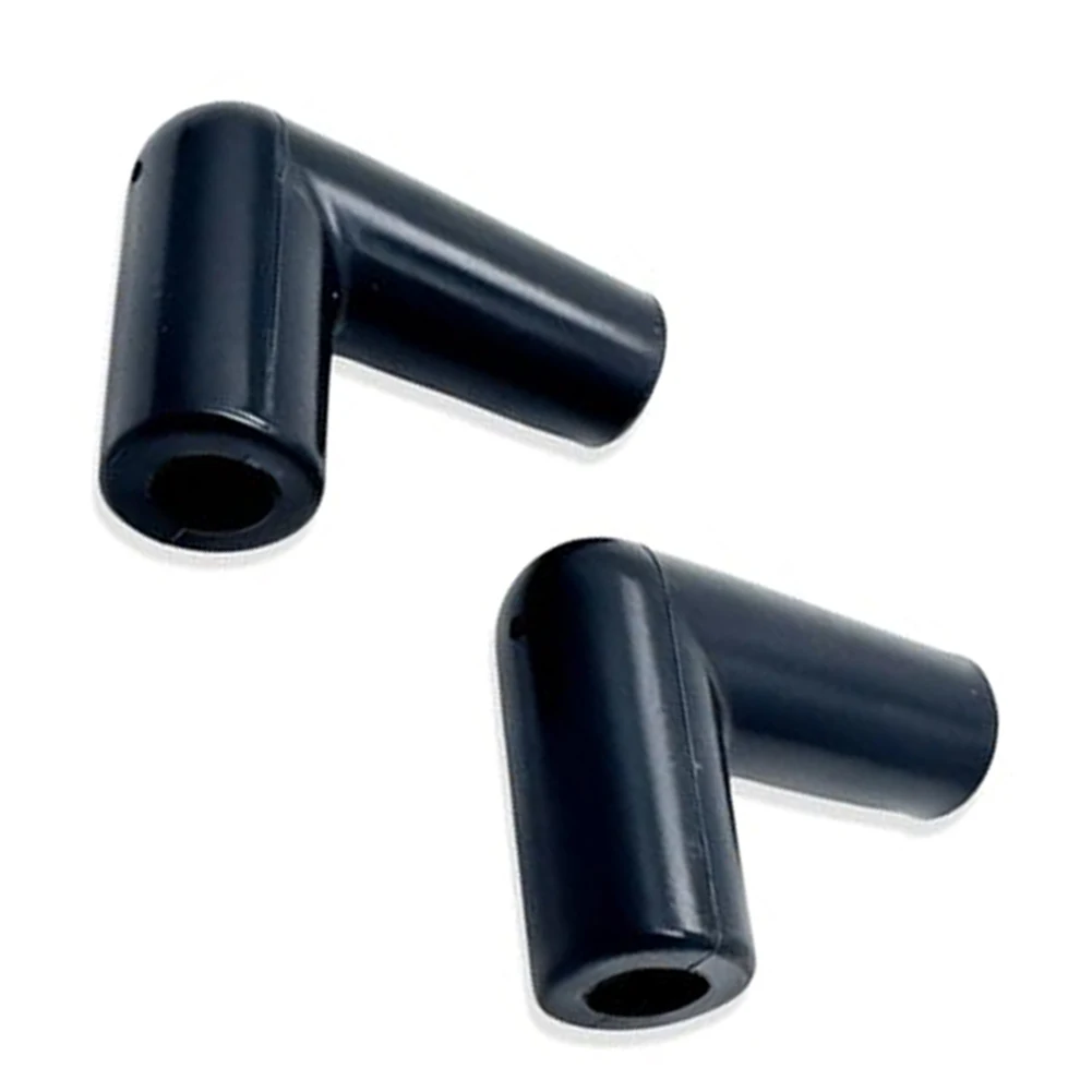 2 pcs For ignition Cap for Lawn Mower Small Engine Compatible with 692076 and 805529 Spark Boots Black Rubber Design