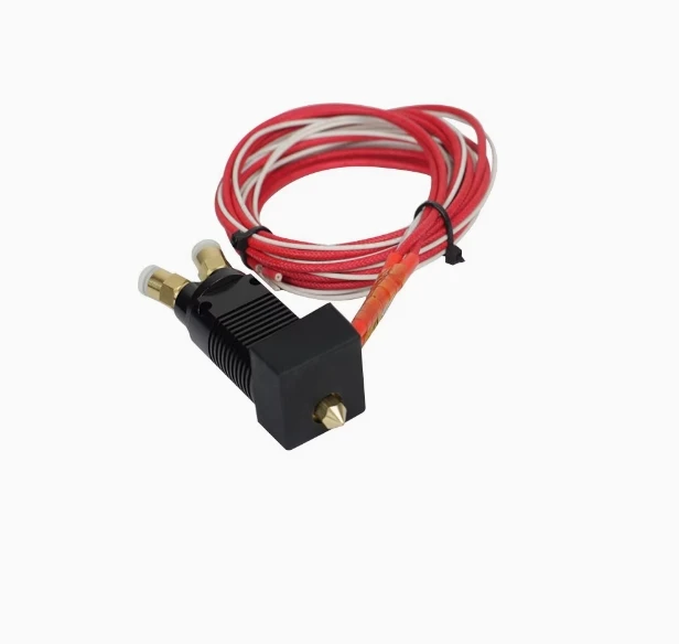 

3D Printer Part CR-10/Ender-3 2 in 1 Out Dual Color All Metal Hotend With Cable Print J-Head For CR-10/Ender 3 Extruder Parts