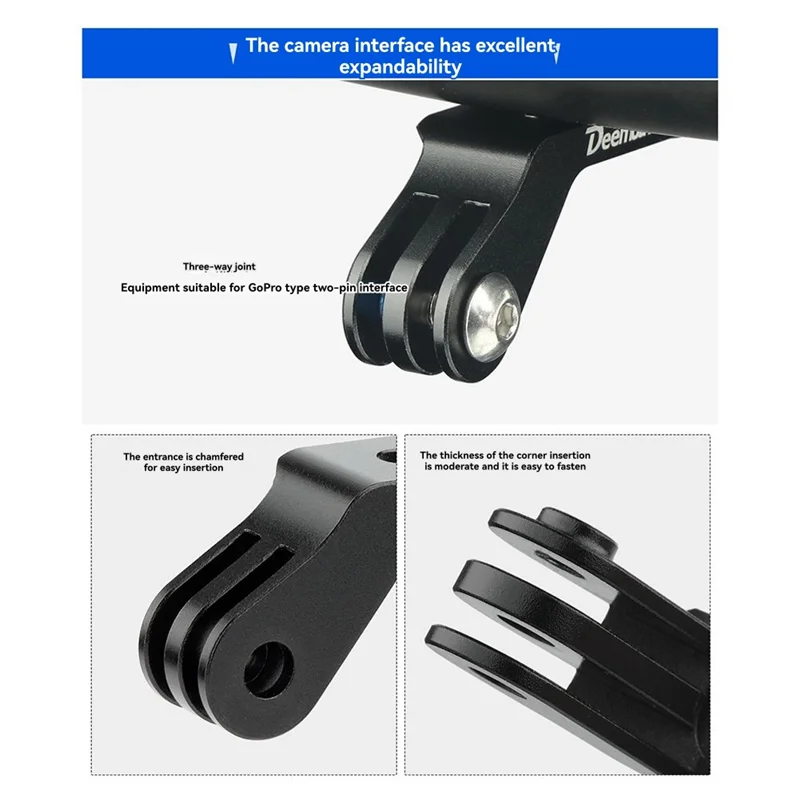 ABVL-DEEMOUNT Bicycle Saddle Rear Light Bracket For Garmin Varia Radar Rearview RTL510 515 500 For Shimano PRO Seatpost Mount