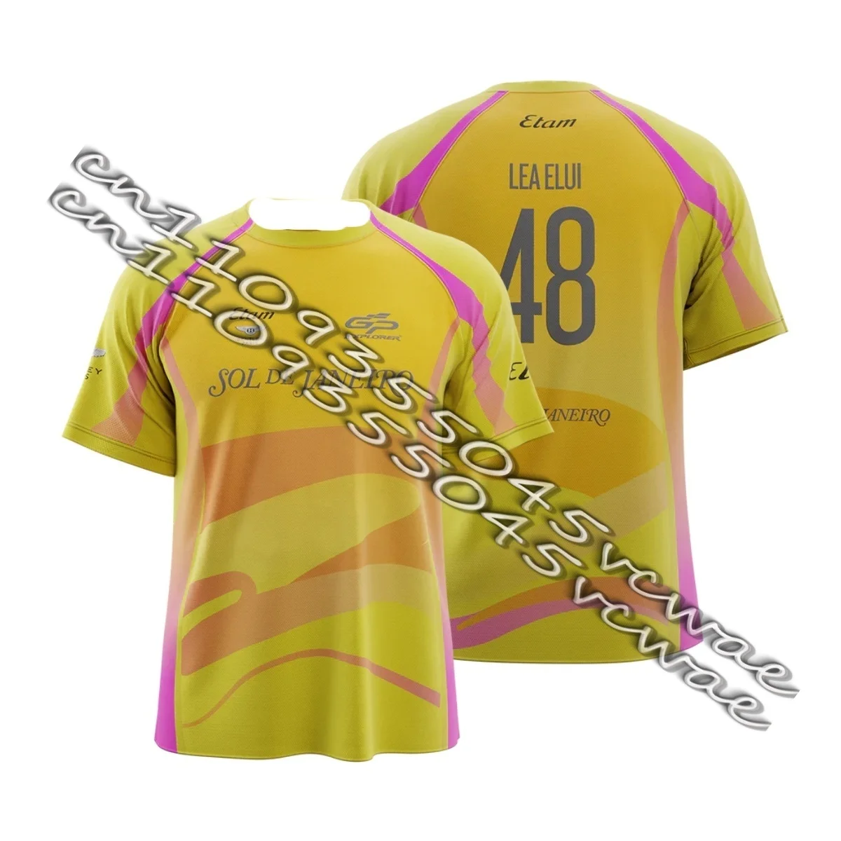 

Летняя командная форма GP3 EXPLORER для мужчин и женщин: дышащие летние гоночные футболки с круглым вырезом и коротким рукавом, повседневные топы