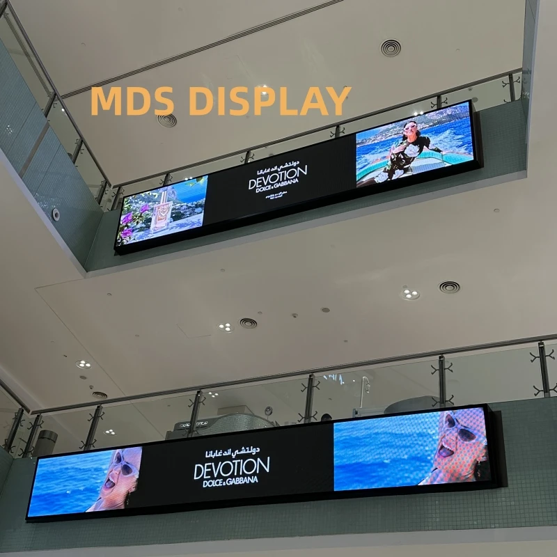 MDS P2.5  Indoor Advertising LED Display Screen in Shopping Mall