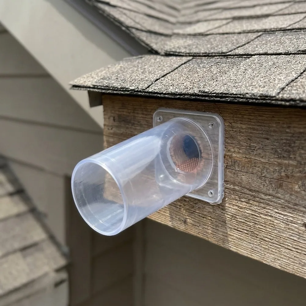 One Way Bat Excluder Clear Reusable Exit Cone for Attic Roof Vent Chimney Entry Points Wildlife Exclusion Device