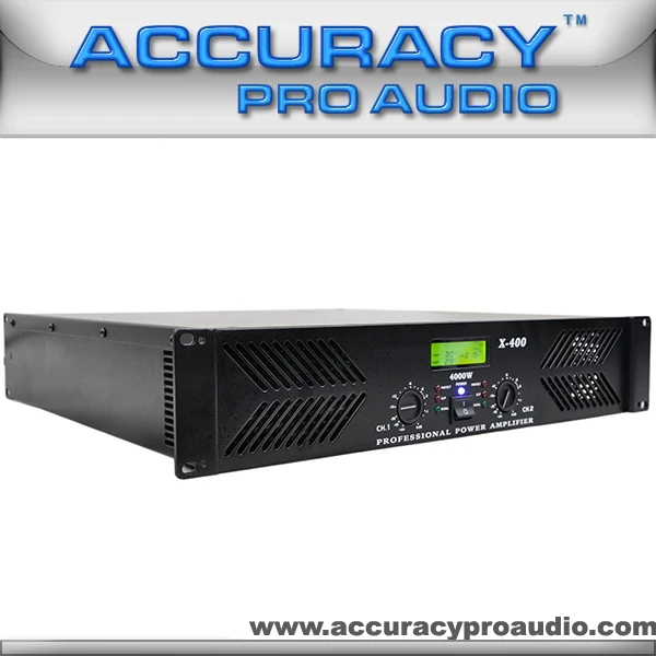Professional High Power Amplifier X-400 amplifiers amplifier audio