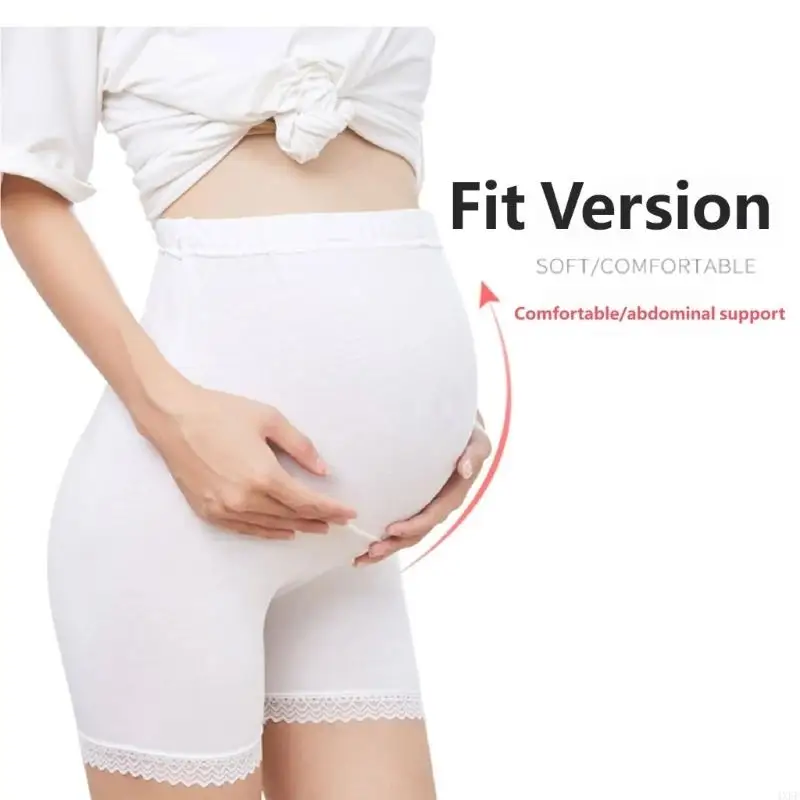  Airy Expecting Shorts Lightweight & Flexible High Waist Pregnancy Shorts Maternity Shorts Designed for Pregnant Women