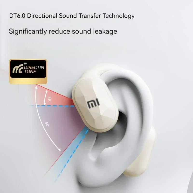 Xiaomi Wireless Earbuds Bluetooth Headphones Bone Conduction with Microphone Sound Rotatable Fast Charge Ear Hook Sport Earbud