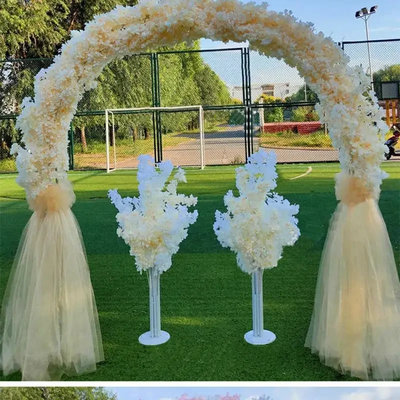 

Wedding Snowfall Arch Wedding Decoration Flower Gate Joyful Silk Flower Arches Cherry Blossom Flower Gate Opening Ceremony Frame