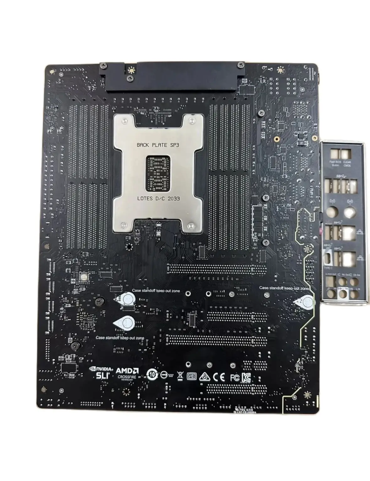 Msi TRX40 PRO WIFI luxury large board 90% new and second-hand test function is normal