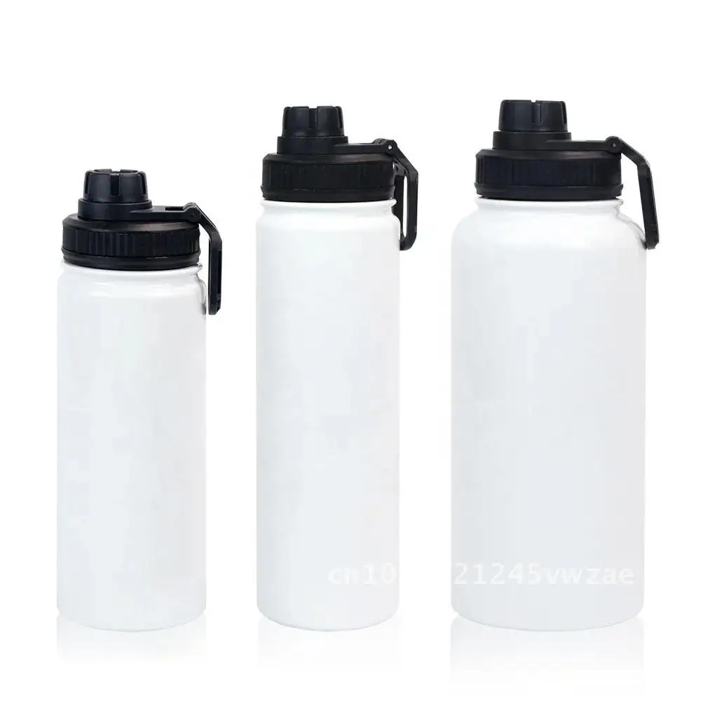 

Hot Sale Stainless Steel Sublimation Space Kettle Portable Large Capacity Wide Mouth Kettle Vacuum Sports Kettle