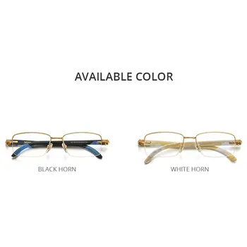 10 best sales भैंस के सींग के चश्मे - №6