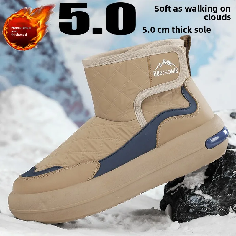 bottes-d'hiver-epaisses-et-chaudes-pour-hommes-antiderapantes-decontractees-a-la-mode-doublees-de-polaire-impermeables-mi-hautes