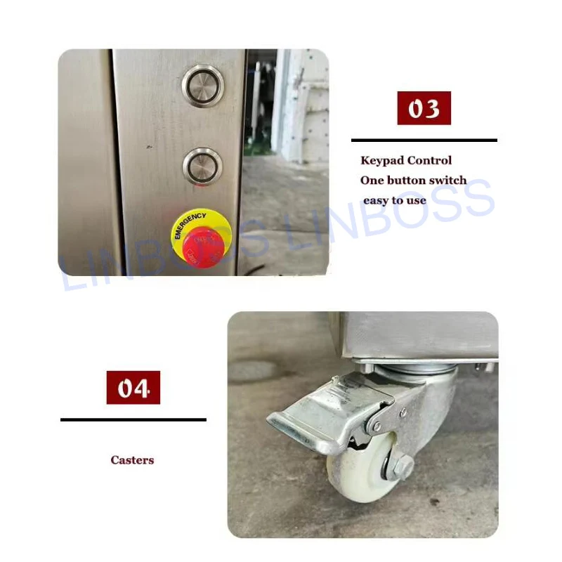 Hocheffiziente Rippenschneidemaschine für Geflügel, Hammel, Steak, frisches Schweinekotelett