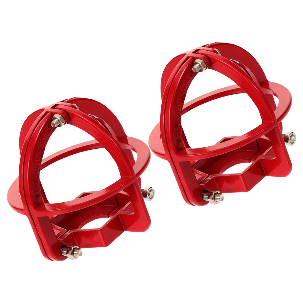 2Pcs Fire Sprinkler Protector Heavy Duty Cover for Drywall Mounted Sprinkler Heads Replacement Fire