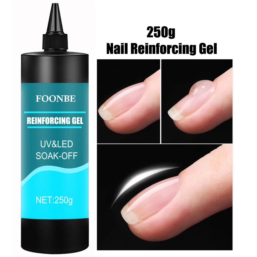 250g Super lucido non pulisci Soak Off UV LED Gel Top Coat Ricarica pacchetto temperato opaco lungo usura anti-giallo non appiccicoso Top Coat