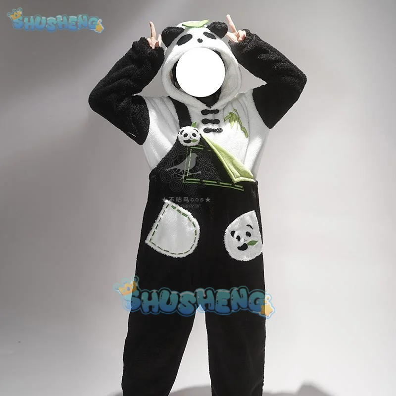 Игра Love and Deepspace Sylus/Xavier/Zayne/Rafayel Косплей Костюм Домашняя одежда Панда Костюм на Хэллоуин Ролевая игра Одежда