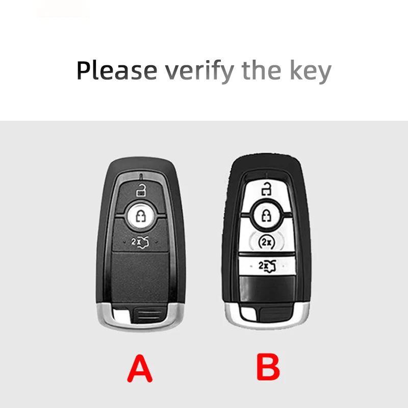 For Ford Raptor F150 Remote Control Protector For Ford F-150 RAPTOR Keyless Car Key Case Leather Cover Shell Car Accessories