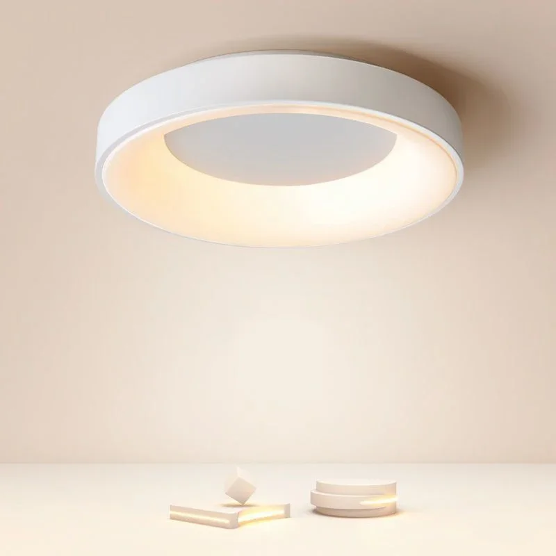 

Nordic Ceiling Light Modern LED Simple Lamps for Living Room Bedroom Study Restaurant Home Indoor Round Decor Lighting Fixture