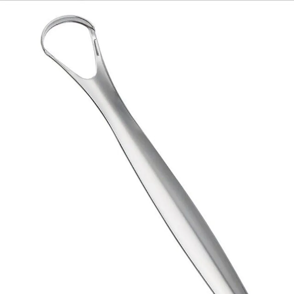 3Pcs Stainless Steel Tongue Scraper Premium Dental Hygiene Tool for Adults Removes Residue Prevents Oral Disease