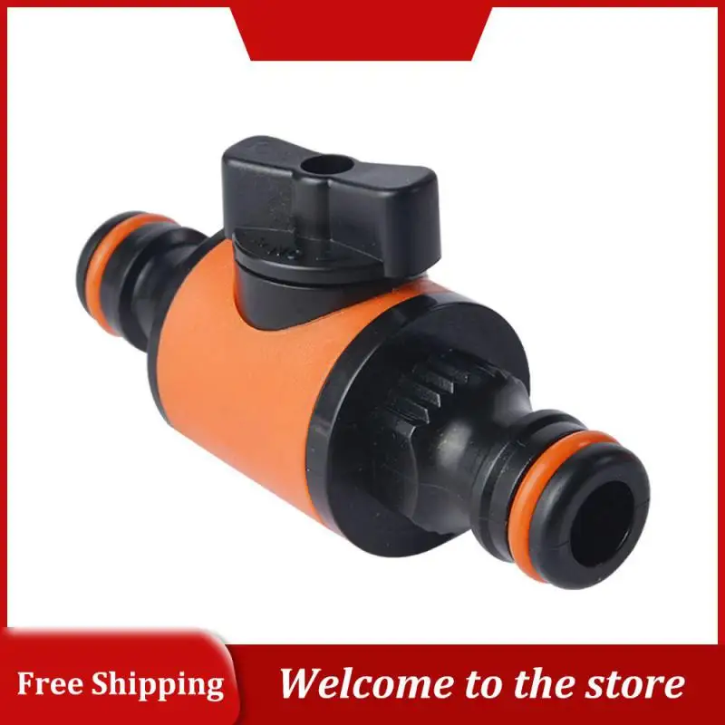 Garden Hose Pipe In-line Faucet Tap Shut Off Valve Fitting Watering Irrigation Connector 1/2 3/8 1/4 Inch Quick Coupler