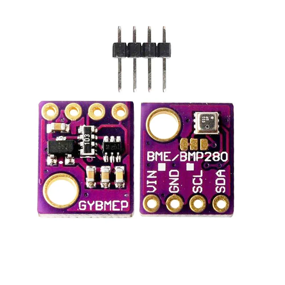 BME280 Sensor Module 5V Temp Humidity Pressure Sensor I2C/SPI 1.8-5V High Precision for Arduino & IoT