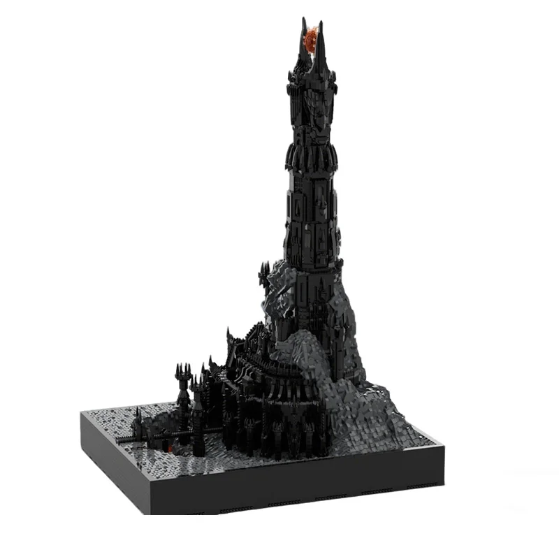 10976 pièces Star Battle Dark Fortress MOC, modèle de blocs de construction modulaires personnalisables, design créatif, populaire, DIY, jouet de vacances pour garçons, cadeaux