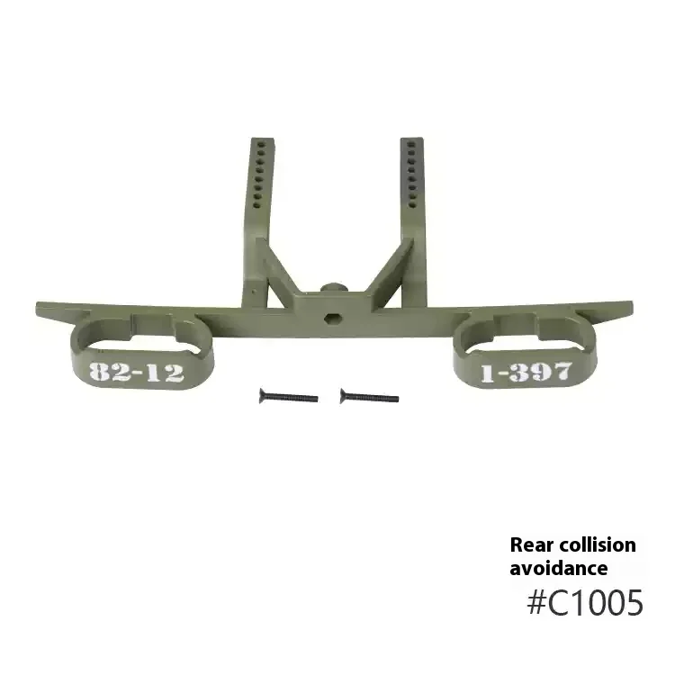 Fms1: 6 Climbers Willis Wwii Classic Simulation Climbing Off Road Vehicle Shell Finished Tire Suspension Accessories Gift image 3