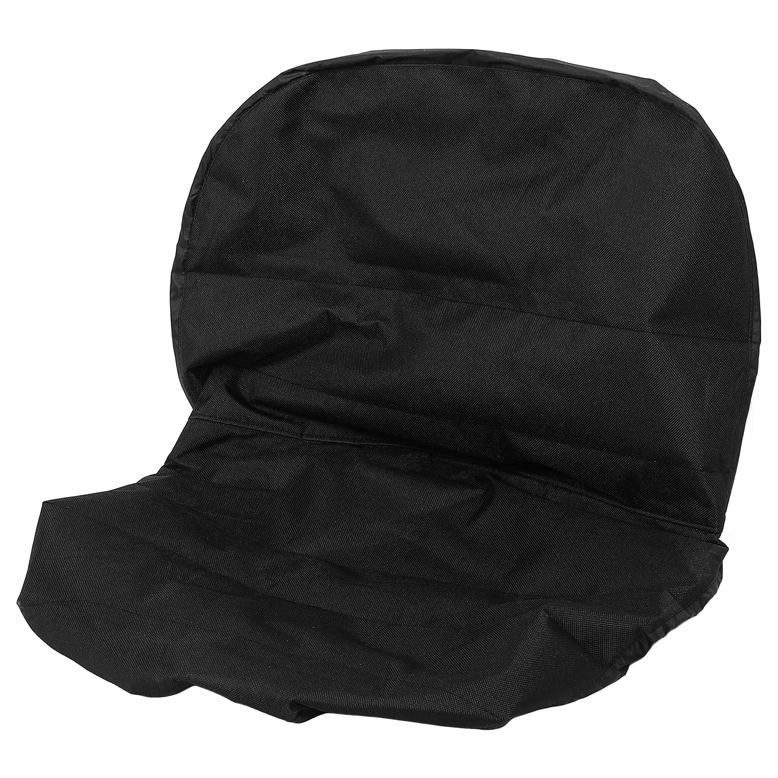 

Dust Cover for Lawn Mower Seat 50x40x35cm Black Protector Waterproof Outdoor Riding Tractor Covers Garden Equipment