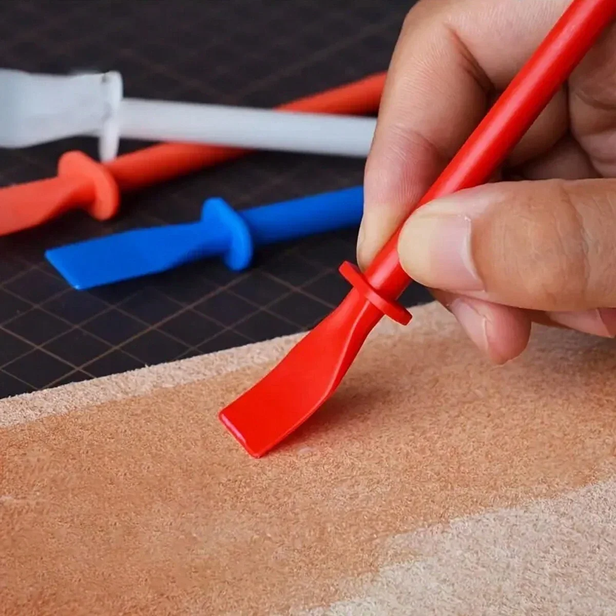 1/5/10/20pcs Glue Spreaders,Polypropylene Glue Smear Sticks Applicator Painting Scrapers For Handmade DIY Art Leather Craft Tool